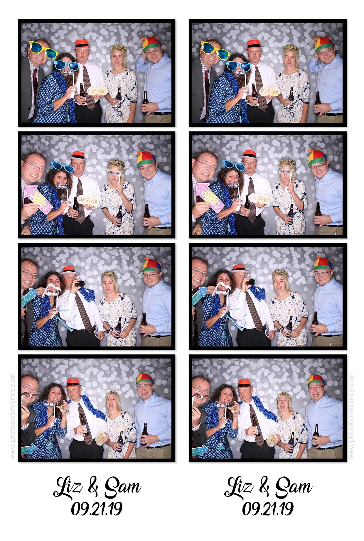 Liz and Sam's Wedding | View more photos from the event at gallery.photoboothcincy.com/u/PhotoBoothCincy/Liz-and-Sams-Wedding